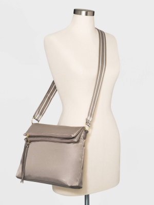 Bueno Flap Crossbody Bag - Khaki