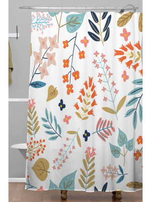 83 Oranges Botanical Harmony Shower Curtain - Deny Designs