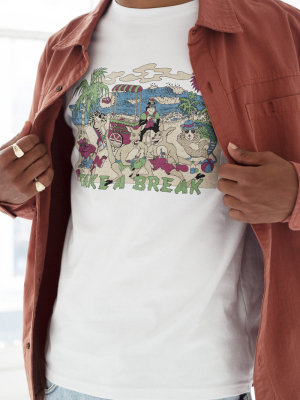 Pleasant Beach Break Graphic Tee