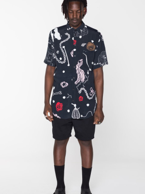 Creatures Shirt - Black Chain N Hound Print