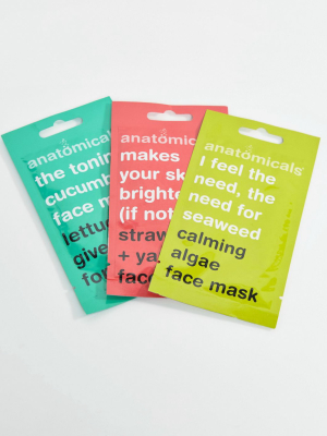 Anatomicals Face Mask Envelope X 3