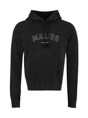 Saint Laurent Malibu Print Hoodie