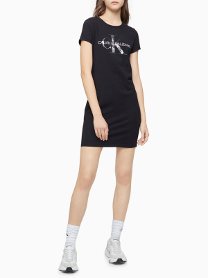 City Monogram Logo T-shirt Dress