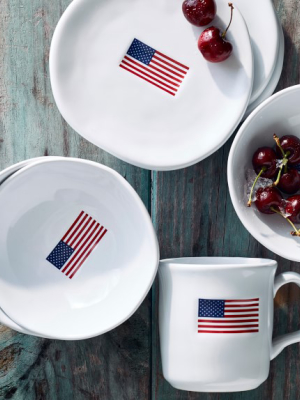 American Flag Bowls