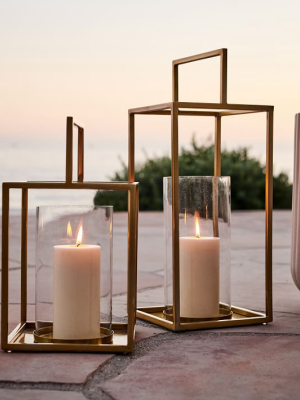 Framed Lanterns - Brass