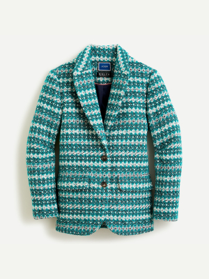 Collection Boyfriend Blazer In Italian Jacquard Wool