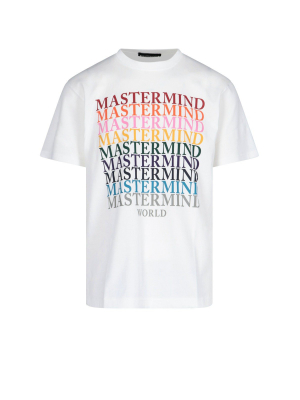 Mastermind World Logo Print T-shirt