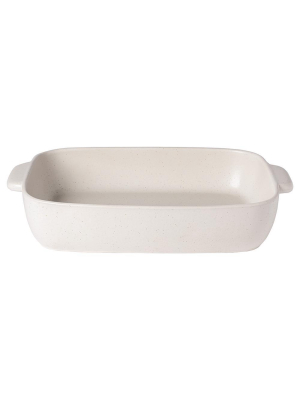 Casafina Pacifica Rectangular Baking Dish 19" - Vanilla