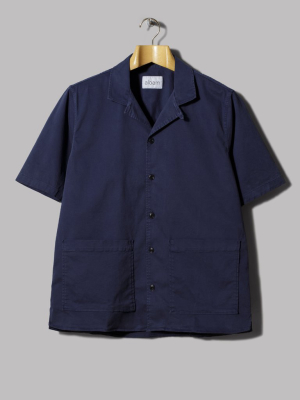 Albam Alternate Twill Shirt (navy)