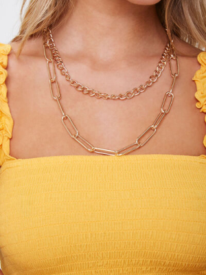 Layered Chain Necklace