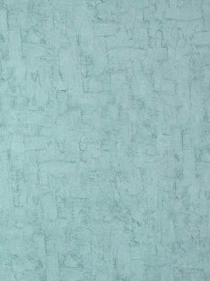 Solid Textured Wallpaper In Light Blue From The Van Gogh Collection By Burke Decor