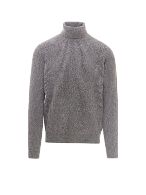 Brunello Cucinelli High-neck Knit Jumper