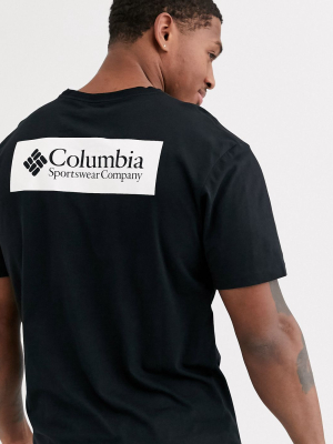 Columbia North Cascades T-shirt In Black