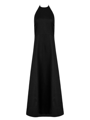 Halter Backless Long Dress