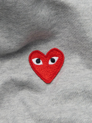 Red Heart Patch Hoodie