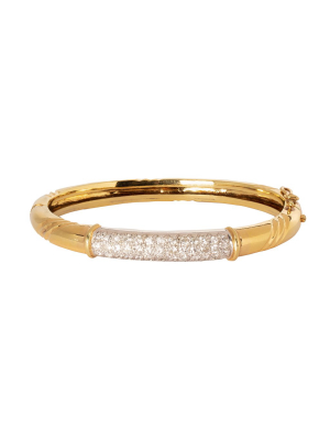 Vintage Stacking Bracelet - Diamond