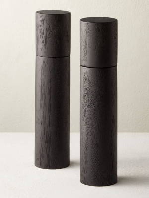 Grind Black Salt-pepper Grinder Set Of 2