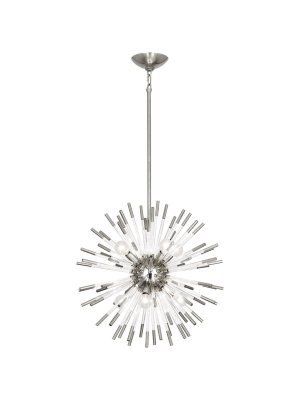 Andromeda Small Chandelier In Polished Nickel