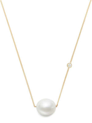 Baroque Pearl Duo 14k Yellow-gold Necklace