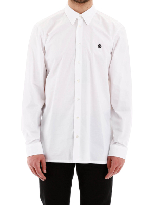 Raf Simons Smiley Face Embroidered Shirt