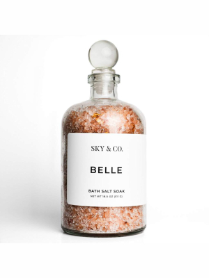 18oz Belle - Bath Salt Soak (in Store Pickup Only)