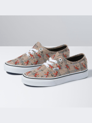 Glen Plaid Floral Authentic