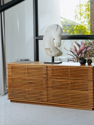 Jensen Slatted Teak Dresser