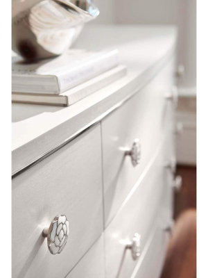 Silhouette 9 Drawer Dresser, Eggshell