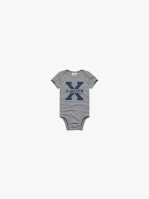 Xavier University Baby One Piece