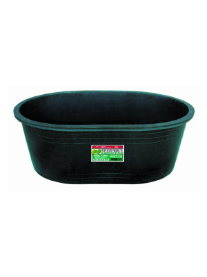 Tuff Stuff Heavy Duty 18 Gallon Oval Water, Feed, Or Storage Tank Tub, Green