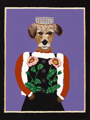 Lady Maggie From The Royal Pet Portrait Print Series