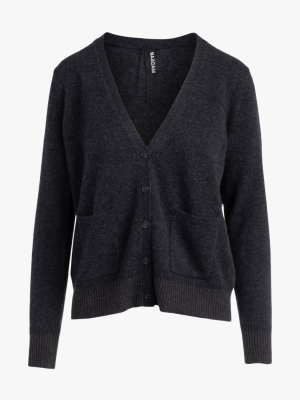 V Neck Cashmere Cardigan