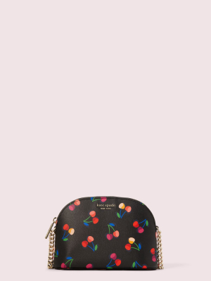 Spencer Cherries Small Dome Crossbody