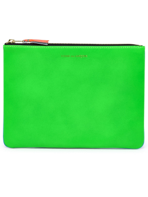 Comme Des Garçons Wallet Super Fluo Wallet