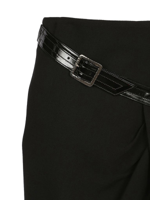 Givenchy Belt-detailed Pencil Skirt