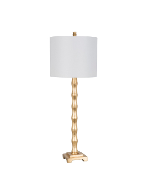 Bamboo Buffet Table Lamp Gold (includes Led Light Bulb) - Opalhouse™