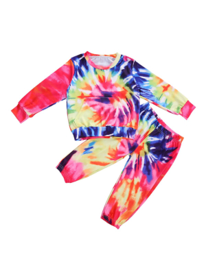 Tie Dye Autumn Set