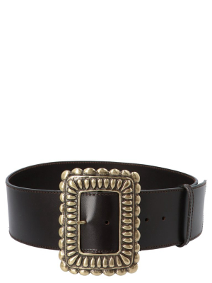 Etro Embellished Buckle Belt