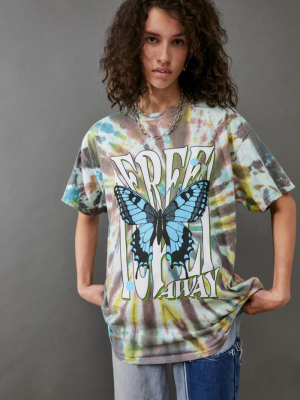 Uo Tree Of Universe Tie-dye T-shirt