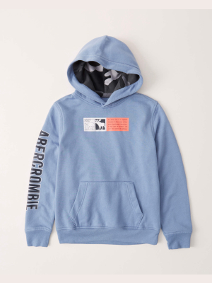 Graphic Logo Hoodie