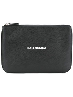 Balenciaga Everyday Logo Pouch