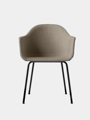 Harbour Chair, Upholstered, Steel Legs