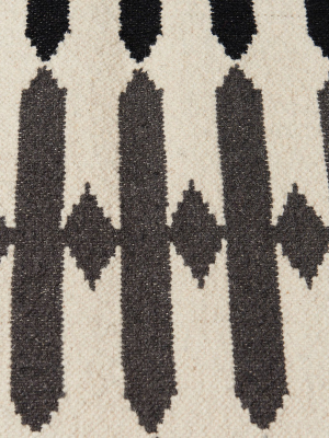 Olivia Flat-weave Rug, Gray