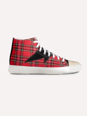 Strummer Plaid Sneaker