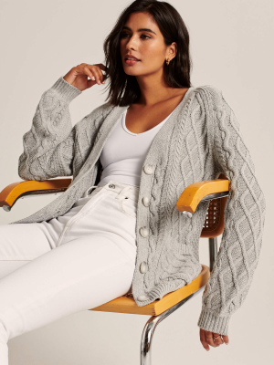 Chunky Knit Cardigan