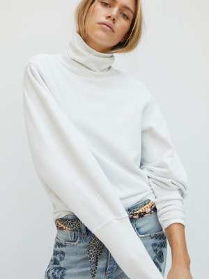 Agolde Mia Turtleneck Sweatshirt