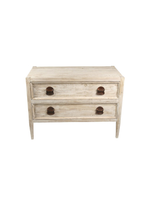 Reclaimed Lumber Lewis 2-drawer Nightstand