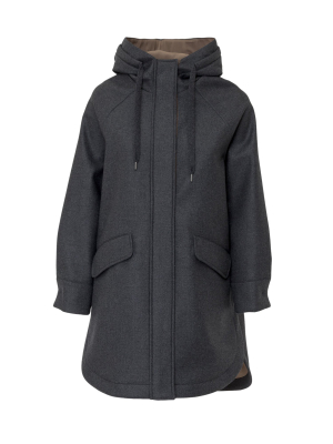 Brunello Cucinelli Drawstring Hooded Jacket