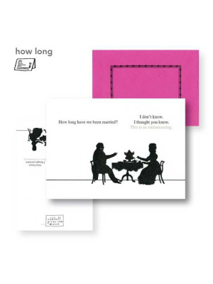 How Long Have We Been Married Card