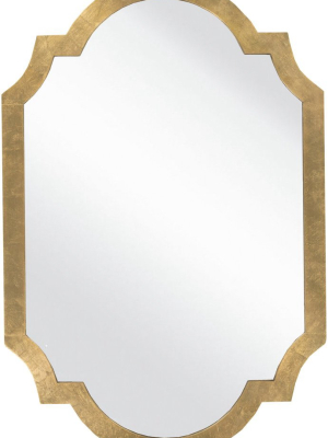 Norway Wall Mirror In Gold